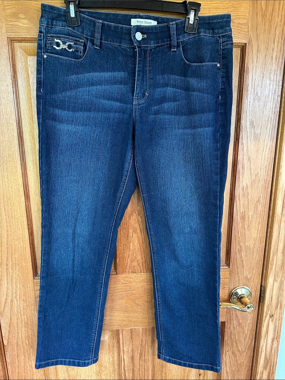 White House Black Market Cropped Jeans
